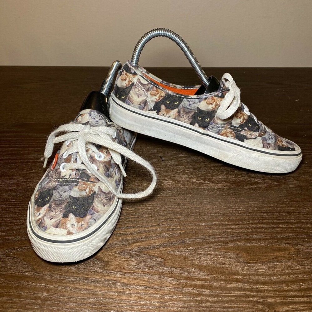 Vans Authentic Aspca Cats Women’s Size 7.5 / Mens Size 6